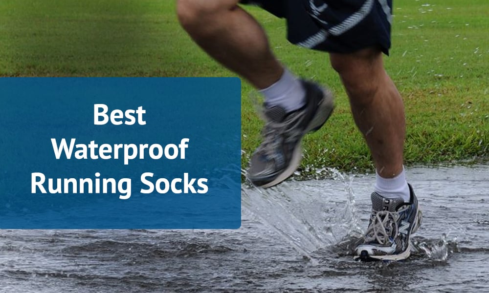 best waterproof running socks