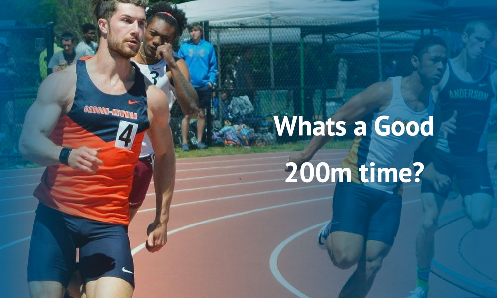 good 200m time